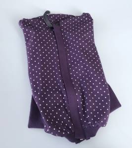 OP Body Hunde Body Weibchen DOTS PURPLE