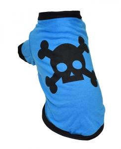 Hunde T-Shirt SKULL