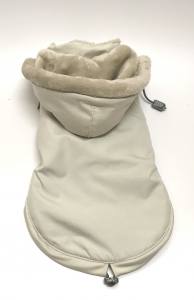 Winterjacke für Hunde AMALIA in Creme