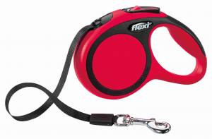 flexi New COMFORT Gurt RED 3 m