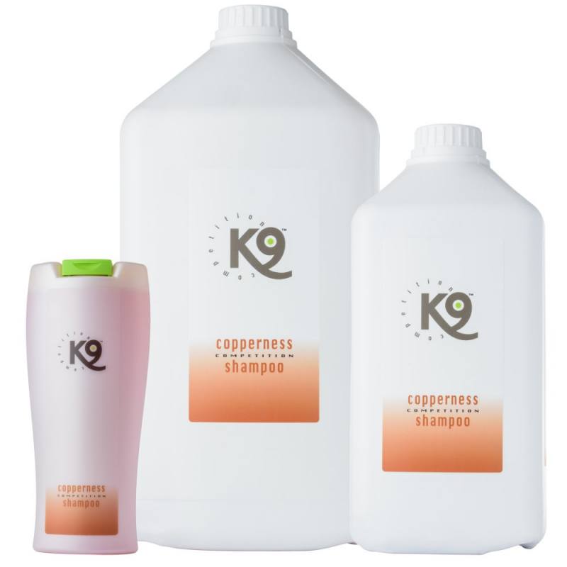 K9 Copperness Shampoo Hunde Shampoo(braun,rot)300